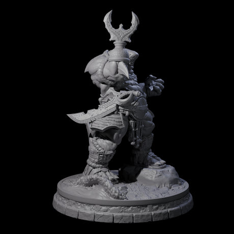 Dripping Sharkin I Miniature for Dungeons and Dragons, Pathfinder or other TTRPGs