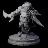 Dripping Sharkin J Miniature for Dungeons and Dragons, Pathfinder or other TTRPGs