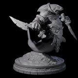 Dripping Sharkin J Miniature for Dungeons and Dragons, Pathfinder or other TTRPGs