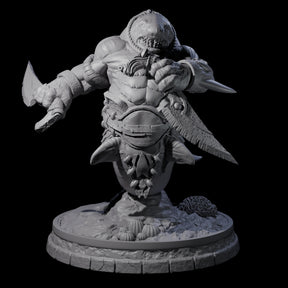 Dripping Sharkin J Miniature for Dungeons and Dragons, Pathfinder or other TTRPGs
