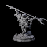 Dripping Sharkin K Miniature for Dungeons and Dragons, Pathfinder or other TTRPGs
