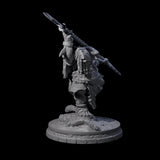 Dripping Sharkin K Miniature for Dungeons and Dragons, Pathfinder or other TTRPGs