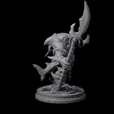 Dripping Sharkin L Miniature for Dungeons and Dragons, Pathfinder or other TTRPGs