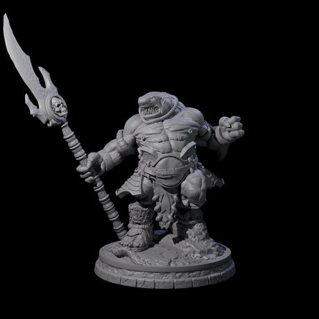 Dripping Sharkin L Miniature for Dungeons and Dragons, Pathfinder or other TTRPGs
