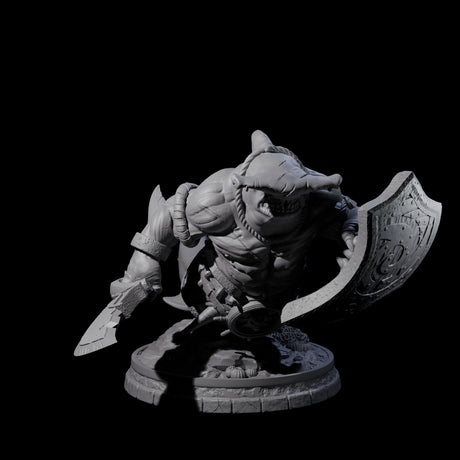 Dripping Sharkin M Miniature for Dungeons and Dragons, Pathfinder or other TTRPGs
