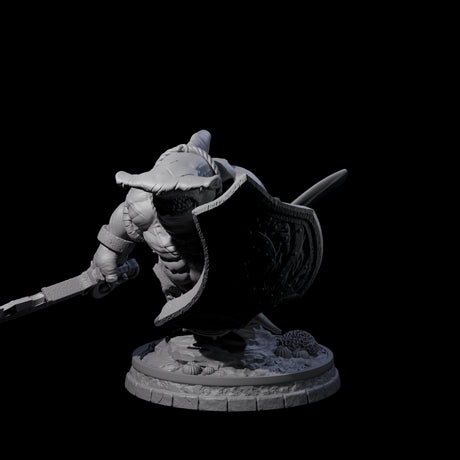 Dripping Sharkin M Miniature for Dungeons and Dragons, Pathfinder or other TTRPGs