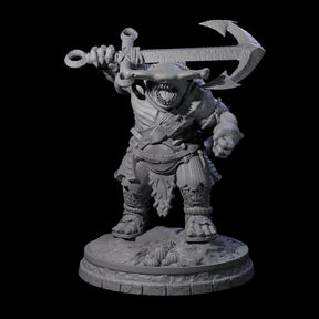 Dripping Sharkin N Miniature for Dungeons and Dragons, Pathfinder or other TTRPGs