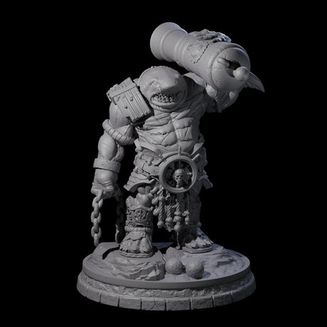 Dripping Sharkin O Miniature for Dungeons and Dragons, Pathfinder or other TTRPGs