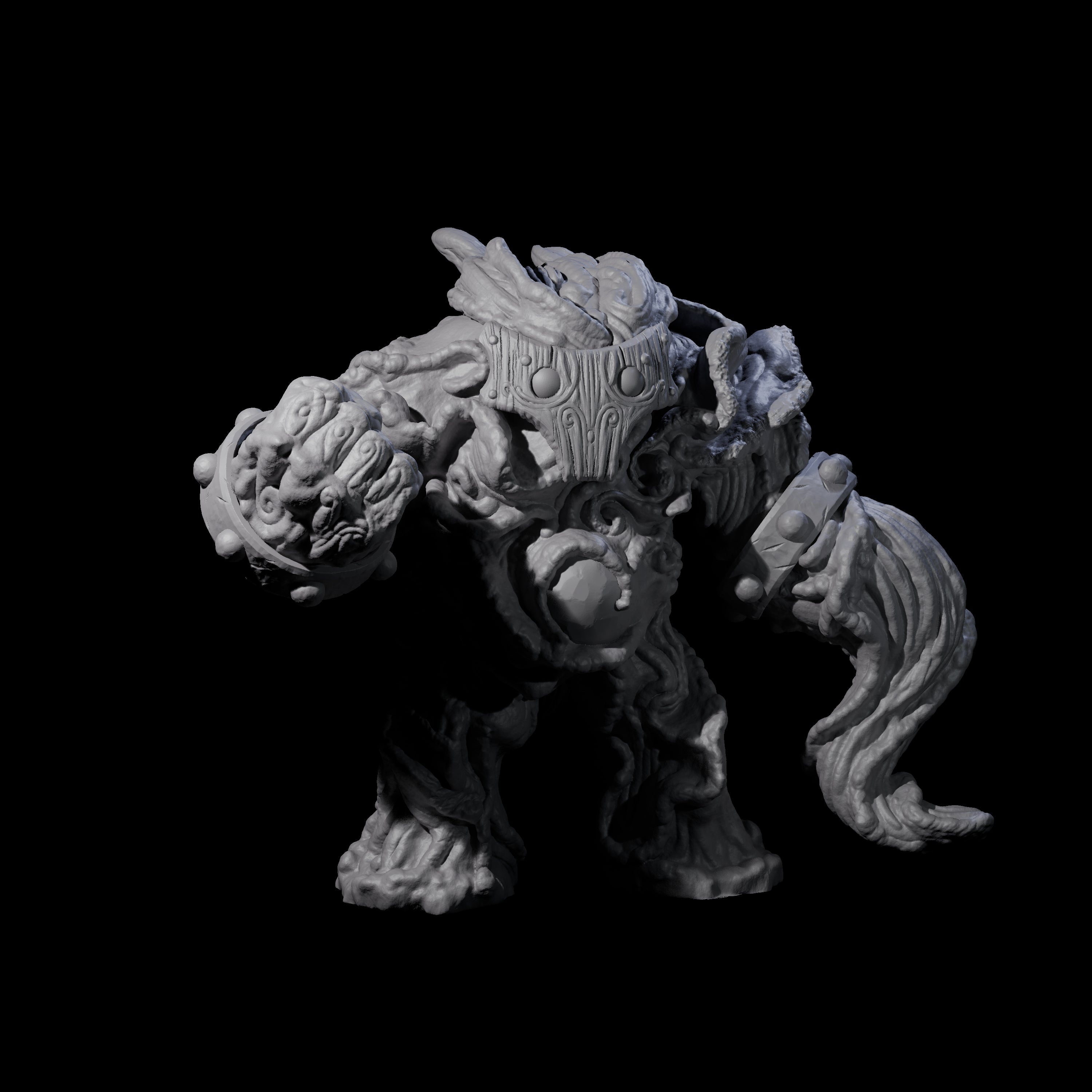 Dripping Spawn of Azathoth Miniature for Dungeons and Dragons, Pathfinder or other TTRPGs