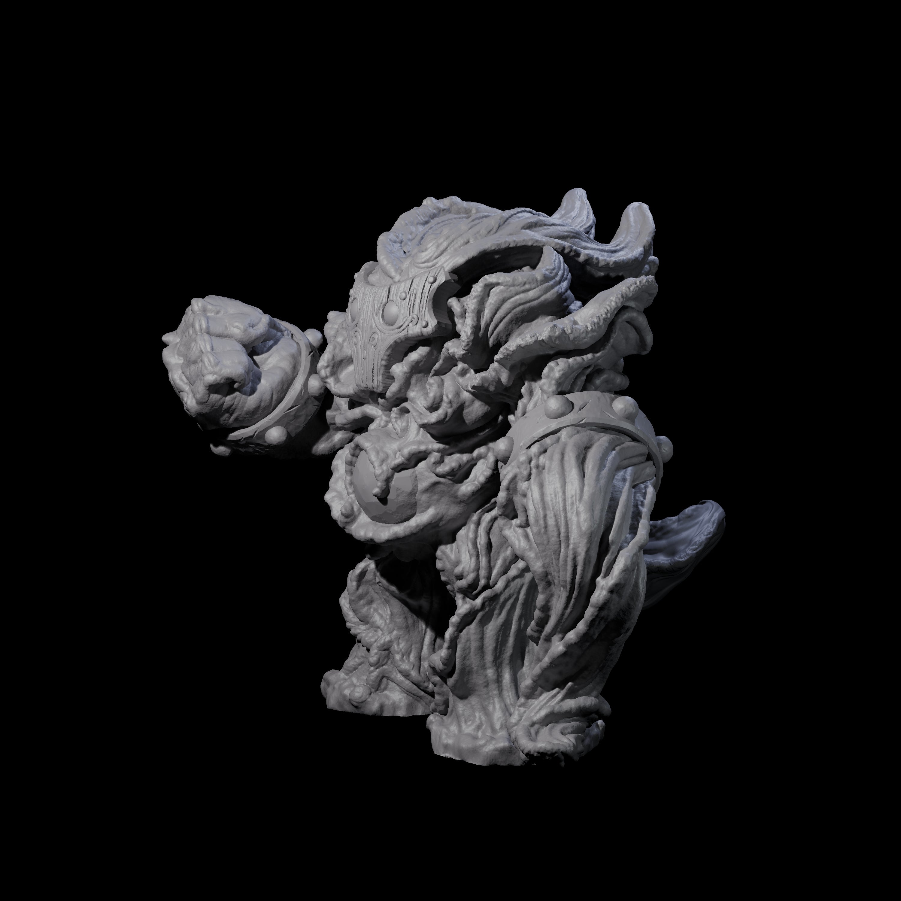 Dripping Spawn of Azathoth Miniature for Dungeons and Dragons, Pathfinder or other TTRPGs