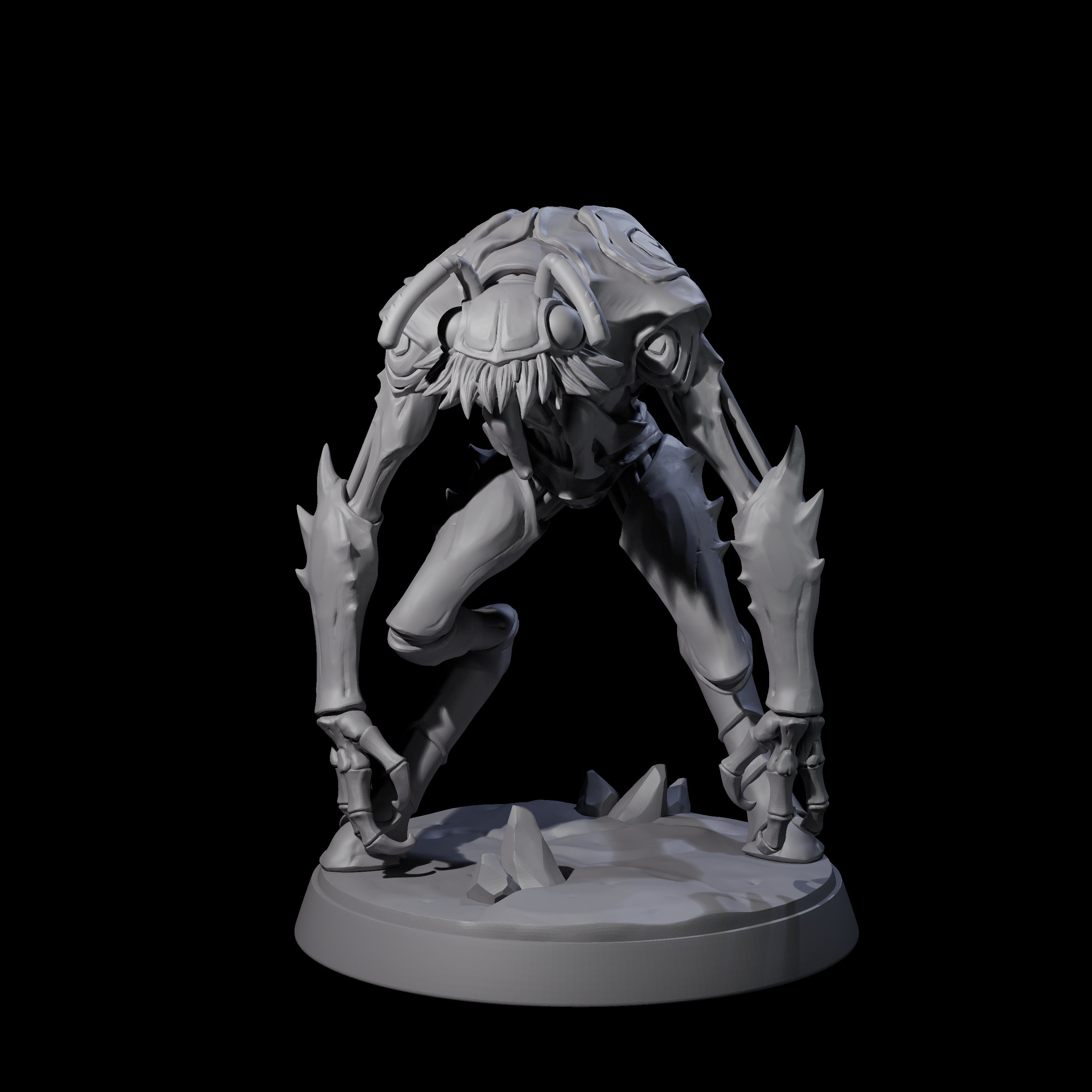 Droning Thri-kreen Thrall A Miniature for Dungeons and Dragons, Pathfinder or other TTRPGs