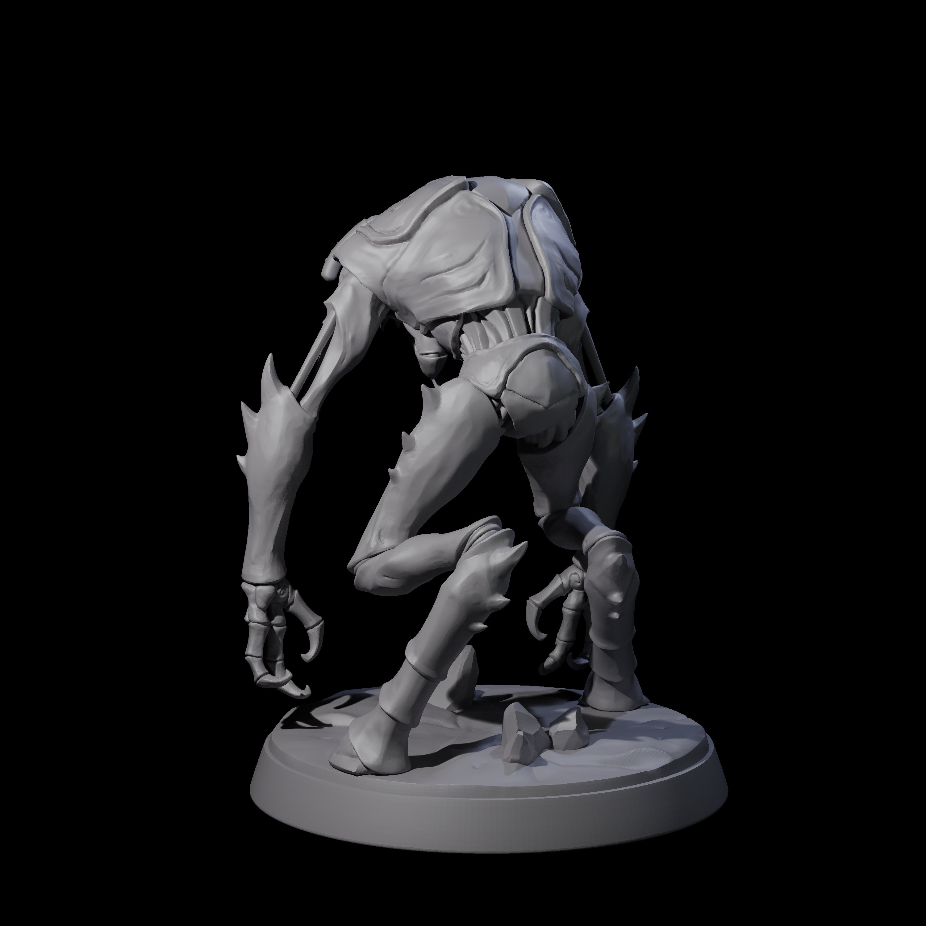 Droning Thri-kreen Thrall A Miniature for Dungeons and Dragons, Pathfinder or other TTRPGs