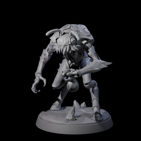 Droning Thri-kreen Thrall C Miniature for Dungeons and Dragons, Pathfinder or other TTRPGs