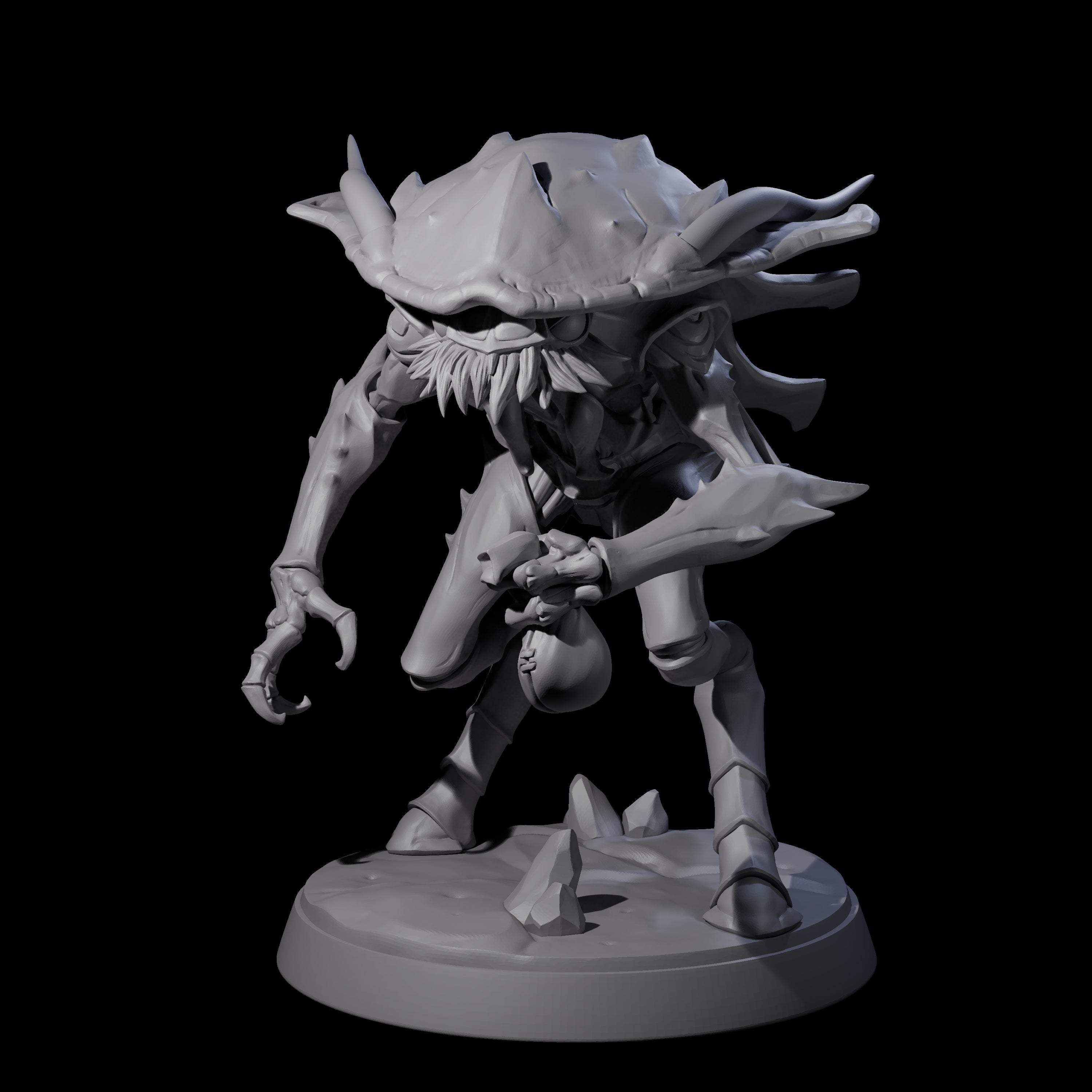 Droning Thri-kreen Thrall C Miniature for Dungeons and Dragons, Pathfinder or other TTRPGs