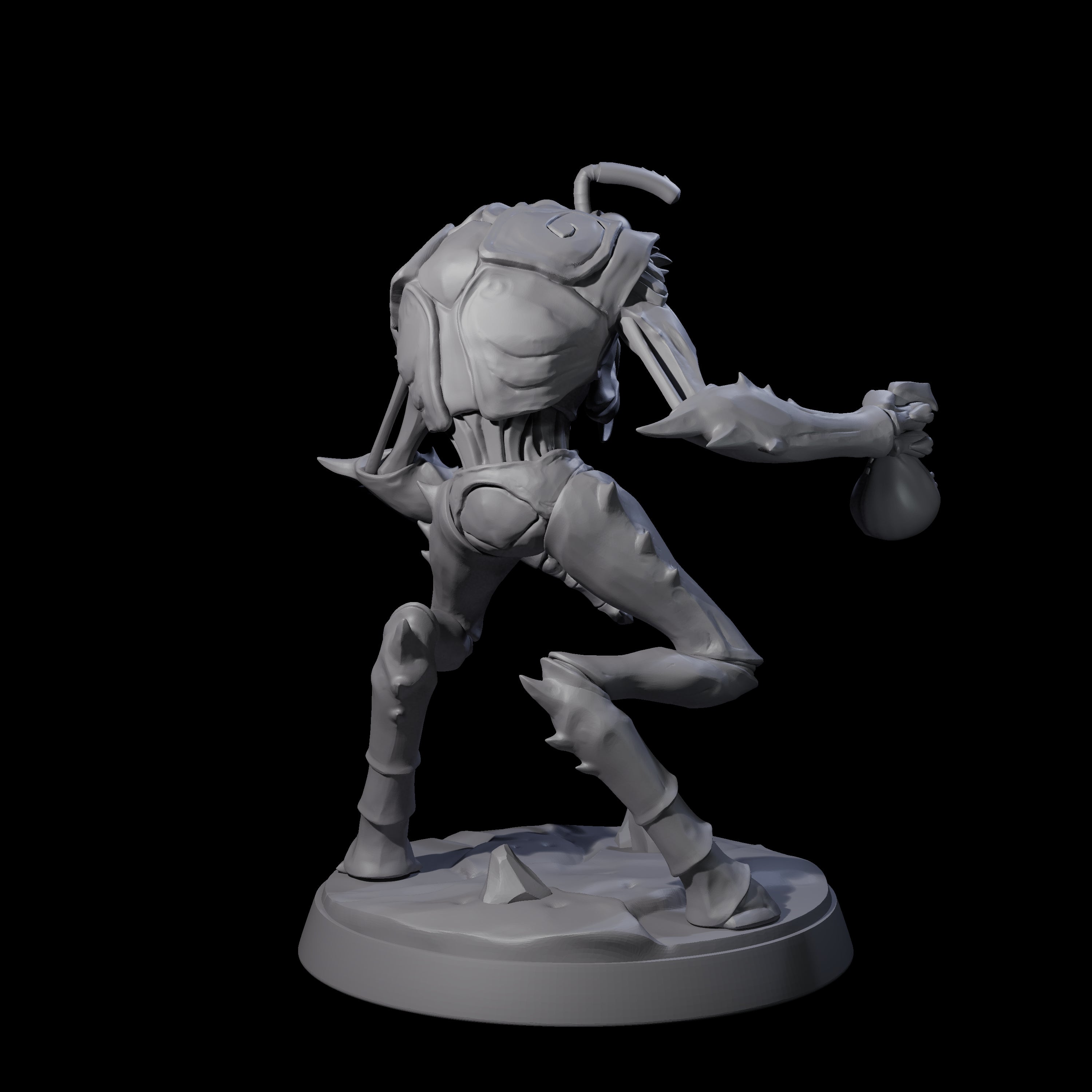 Droning Thri-kreen Thrall F Miniature for Dungeons and Dragons, Pathfinder or other TTRPGs