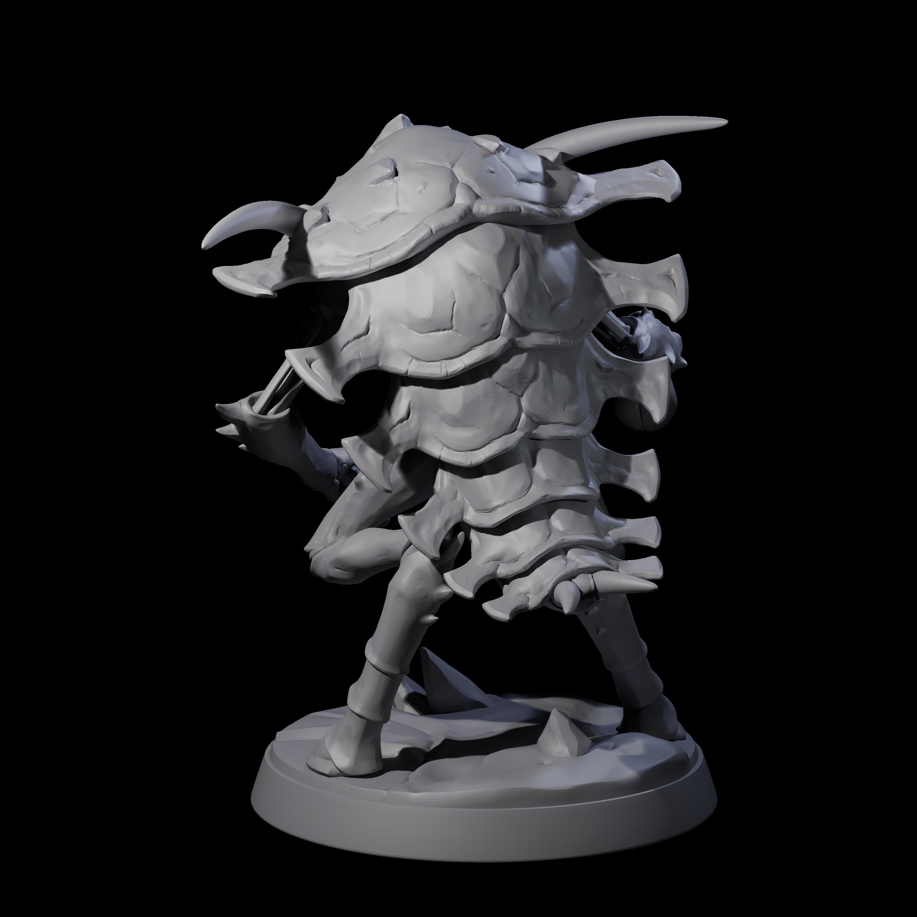 Droning Thri-kreen Thrall F Miniature for Dungeons and Dragons, Pathfinder or other TTRPGs