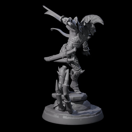 Drow Master Assassin Miniature for Dungeons and Dragons, Pathfinder or other TTRPGs