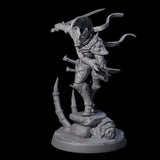 Drow Master Assassin Miniature for Dungeons and Dragons, Pathfinder or other TTRPGs