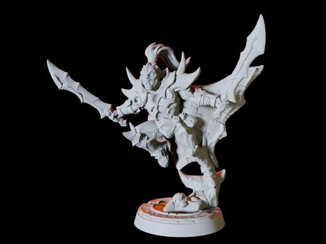Drow or Dark Elf Fighter Miniature for Dungeons and Dragons, Pathfinder or other TTRPGs