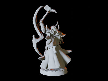 Drow or Dark Elf Wizard Miniature for Dungeons and Dragons, Pathfinder or other TTRPGs