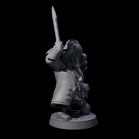 Drunk Pirate Miniature for Dungeons and Dragons, Pathfinder or other TTRPGs