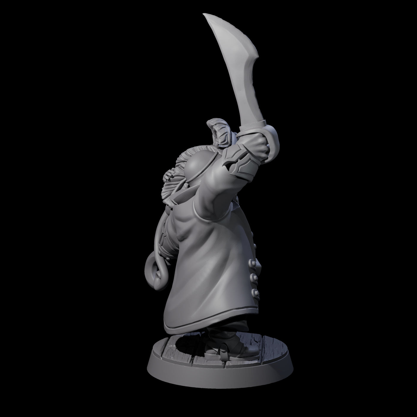 Drunk Pirate Miniature for Dungeons and Dragons, Pathfinder or other TTRPGs