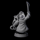 Drunk Pirate Miniature for Dungeons and Dragons, Pathfinder or other TTRPGs