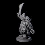 Drunk Pirate Miniature for Dungeons and Dragons, Pathfinder or other TTRPGs