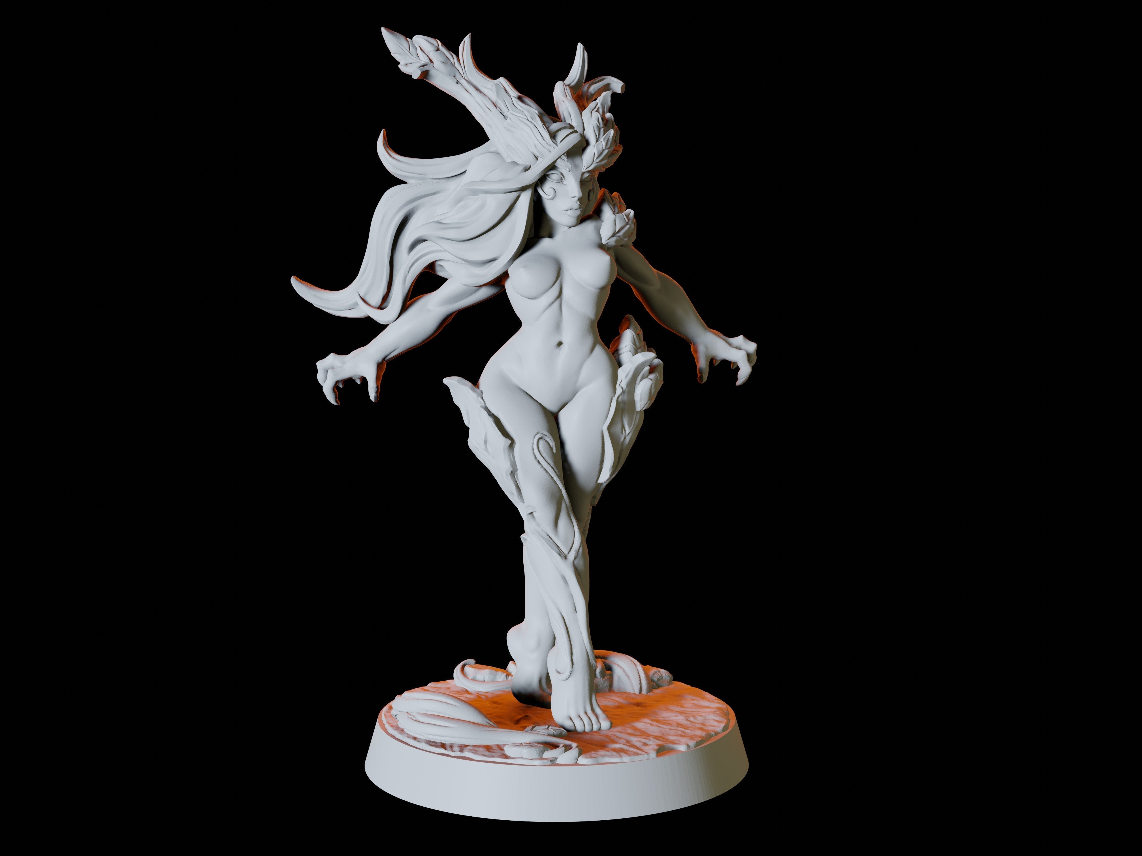 Dryad Miniature for Dungeons and Dragons - Myth Forged