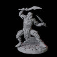 Two Dual Wielding Swordsman B Miniature for Dungeons and Dragons, Pathfinder or other TTRPGs