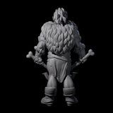 Duel Axe Orc Barbarian Miniature for Dungeons and Dragons, Pathfinder or other TTRPGs