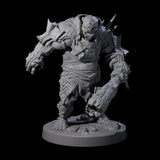 Dumb Spiky Ogre Warriors Miniature for Dungeons and Dragons, Pathfinder or other TTRPGs