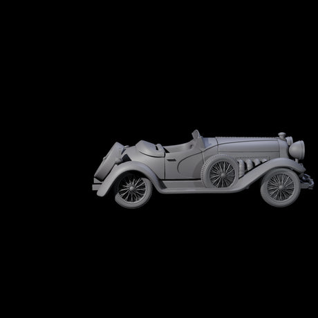 Dusenberg Coupe Miniature for Dungeons and Dragons, Pathfinder or other TTRPGs
