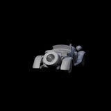 Dusenberg Coupe Miniature for Dungeons and Dragons, Pathfinder or other TTRPGs