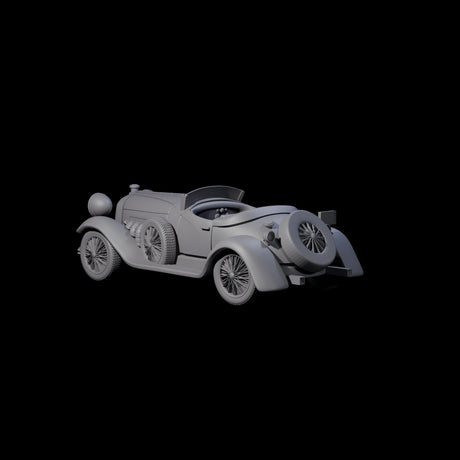 Dusenberg Coupe Miniature for Dungeons and Dragons, Pathfinder or other TTRPGs
