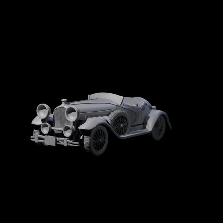 Dusenberg Coupe Miniature for Dungeons and Dragons, Pathfinder or other TTRPGs