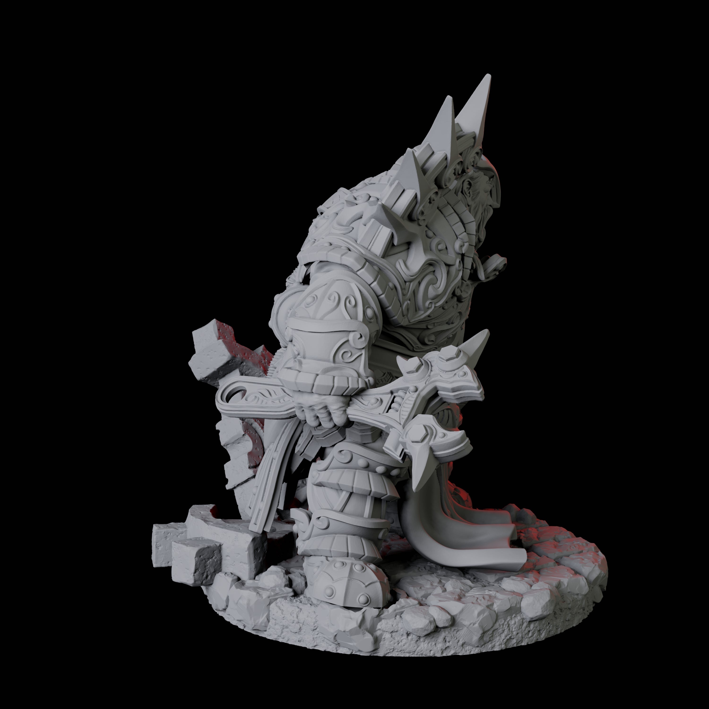 Dwarf Artificer Engineer A Miniature for Dungeons and Dragons, Pathfinder or other TTRPGs