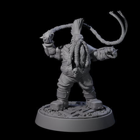 Dwarf Death Paladin A Miniature for Dungeons and Dragons, Pathfinder or other TTRPGs