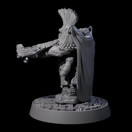 Dwarf Death Paladin D Miniature for Dungeons and Dragons, Pathfinder or other TTRPGs
