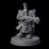 Dwarf Death Paladin D Miniature for Dungeons and Dragons, Pathfinder or other TTRPGs