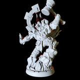 Dwarf Druid Miniature for Dungeons and Dragons, Pathfinder or other TTRPGs