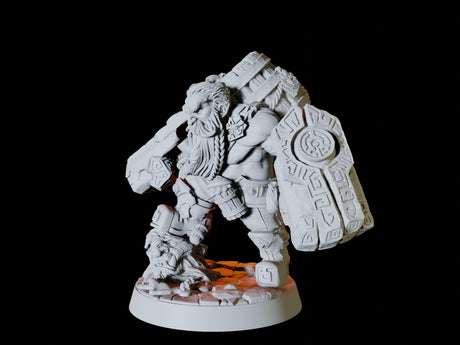 Dwarf Fighter Miniature for Dungeons and Dragons, Pathfinder or other TTRPGs