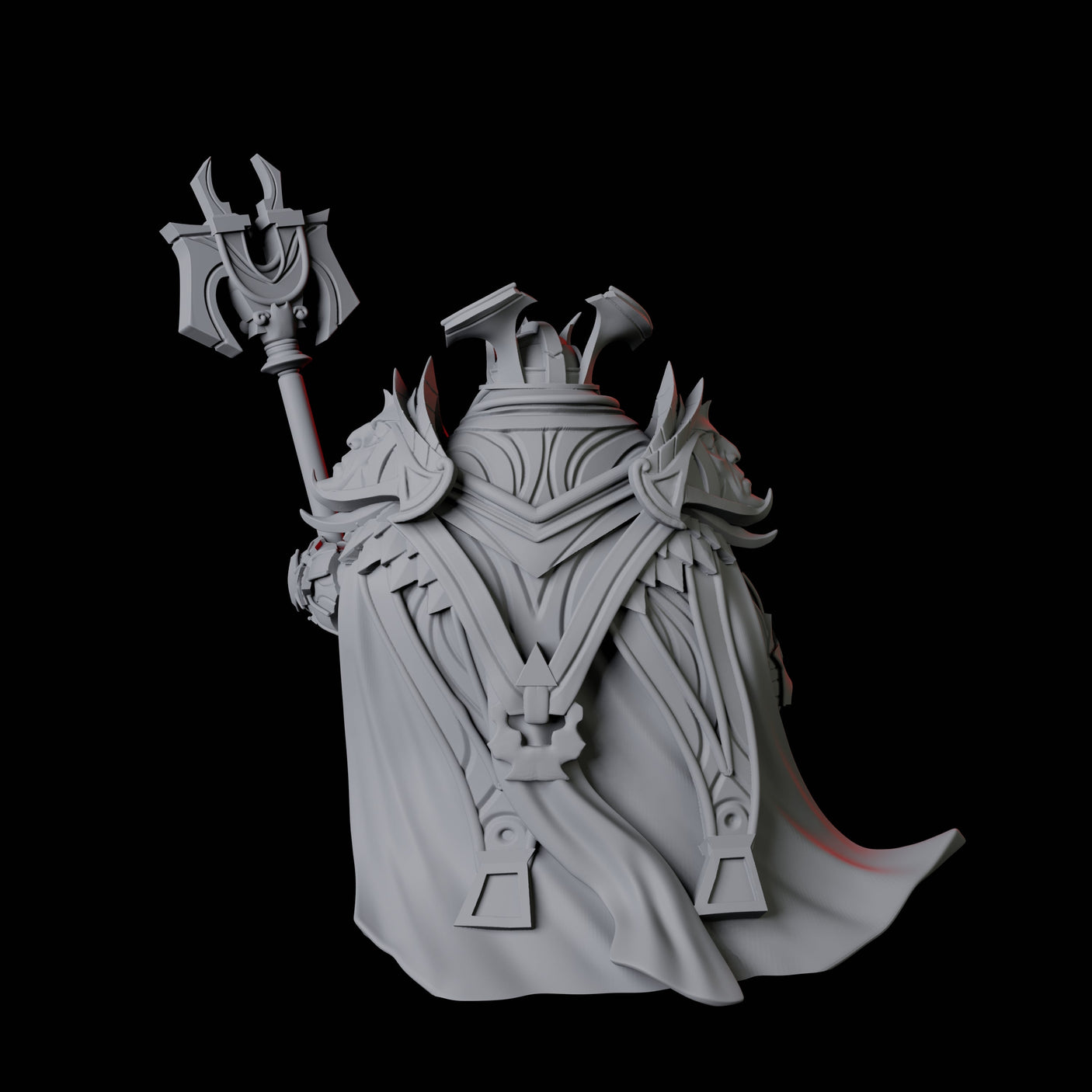 Dwarf High King Miniature for Dungeons and Dragons, Pathfinder or other TTRPGs