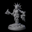 Dwarf Huntress Pin-up Miniature for Dungeons and Dragons, Pathfinder or other TTRPGs
