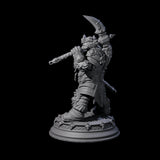 Dwarf King Miner Miniature for Dungeons and Dragons, Pathfinder or other TTRPGs