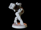 Dwarf Pin-up Miniature for Dungeons and Dragons, Pathfinder or other TTRPGs