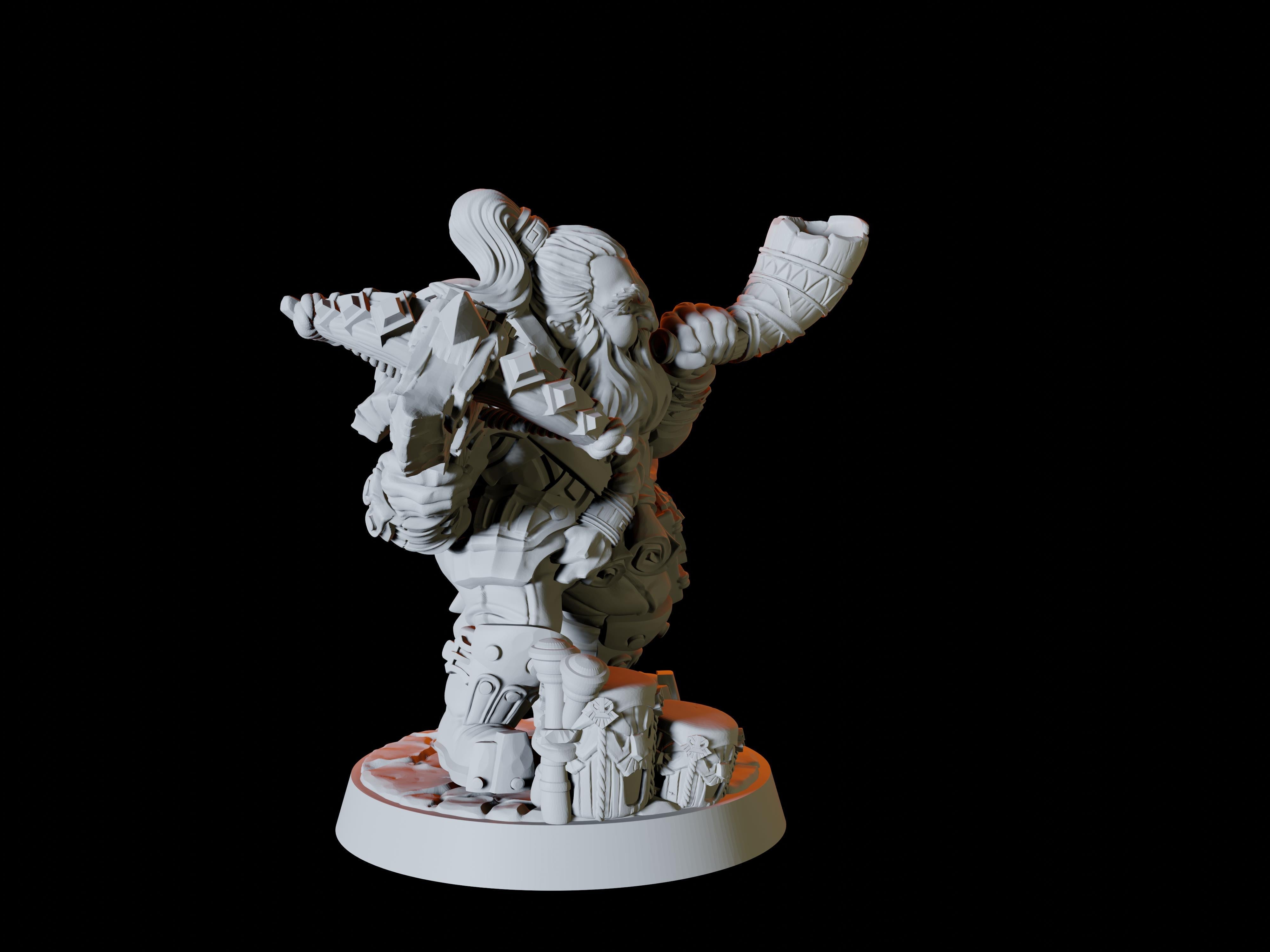 Dwarf Scout Miniature for Dungeons and Dragons - Myth Forged