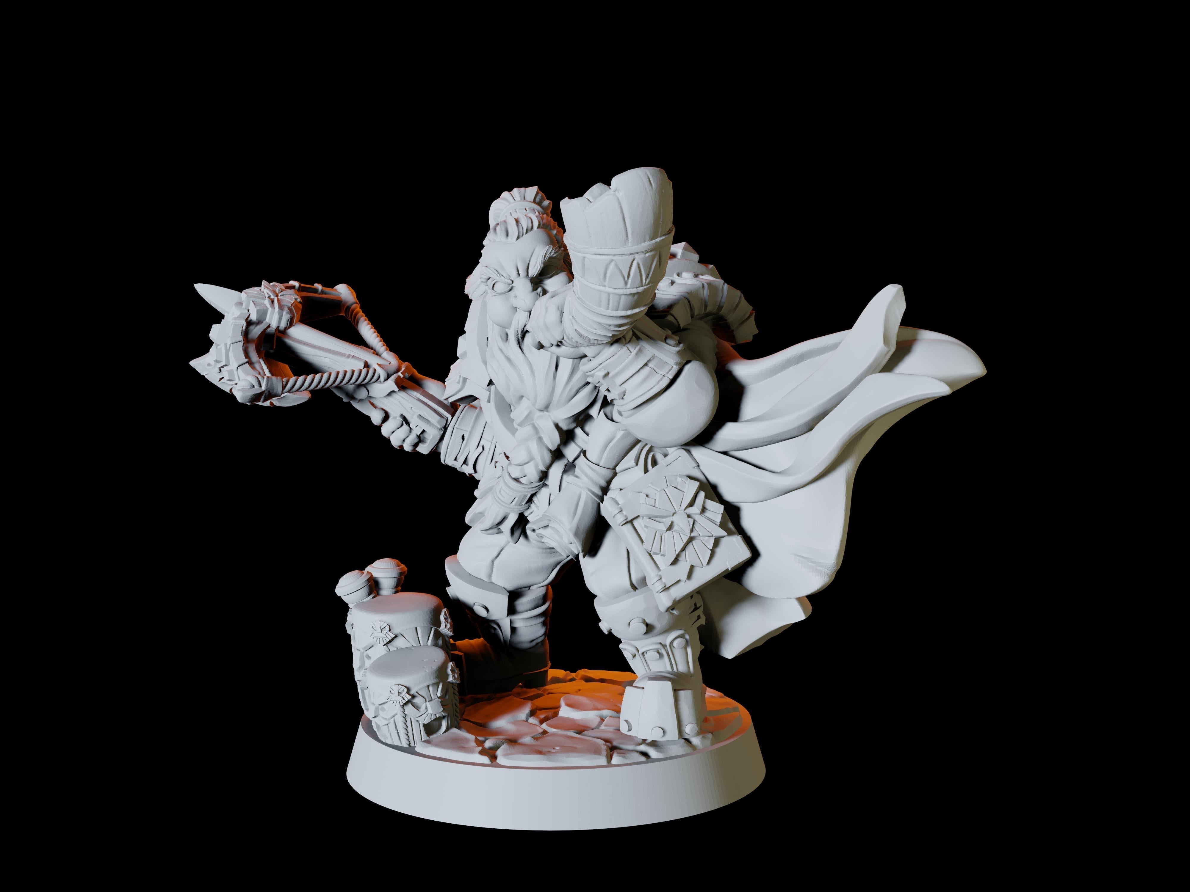 Dwarf Scout Miniature for Dungeons and Dragons - Myth Forged