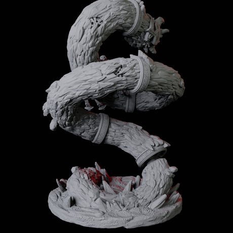 Dwarf Worm Rider A Miniature for Dungeons and Dragons, Pathfinder or other TTRPGs