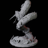 Dwarf Worm Rider A Miniature for Dungeons and Dragons, Pathfinder or other TTRPGs